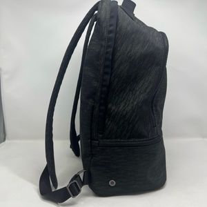 Lululemon City Adventurer Backpack *17L Aqueous Ikat Jacquard Black Highlander